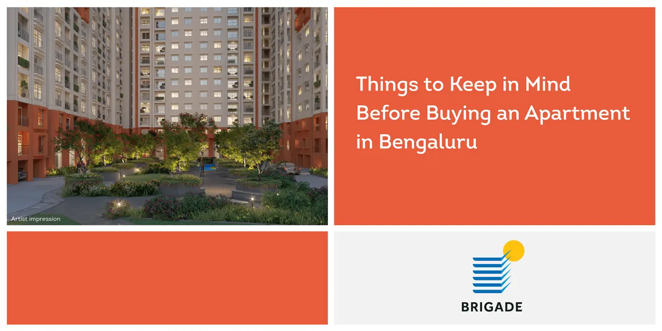 Things to Keep in Mind Before Buying an Apartment in Bengaluru