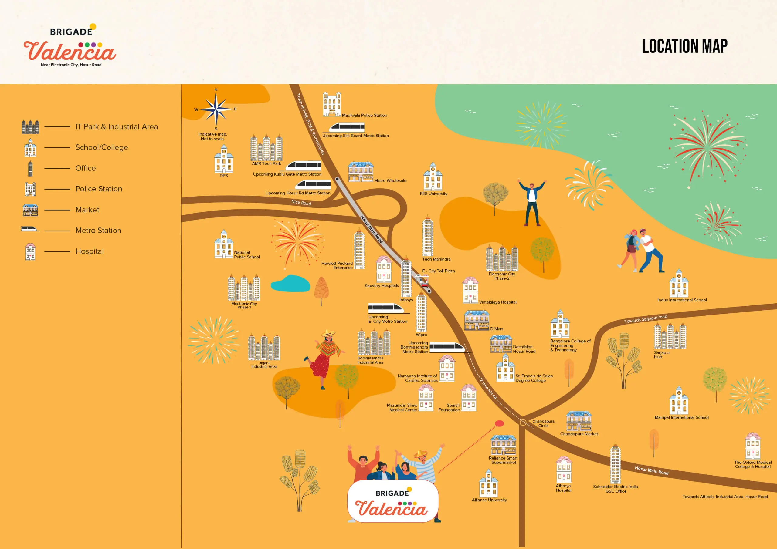 Brigade Valencia residential project layout